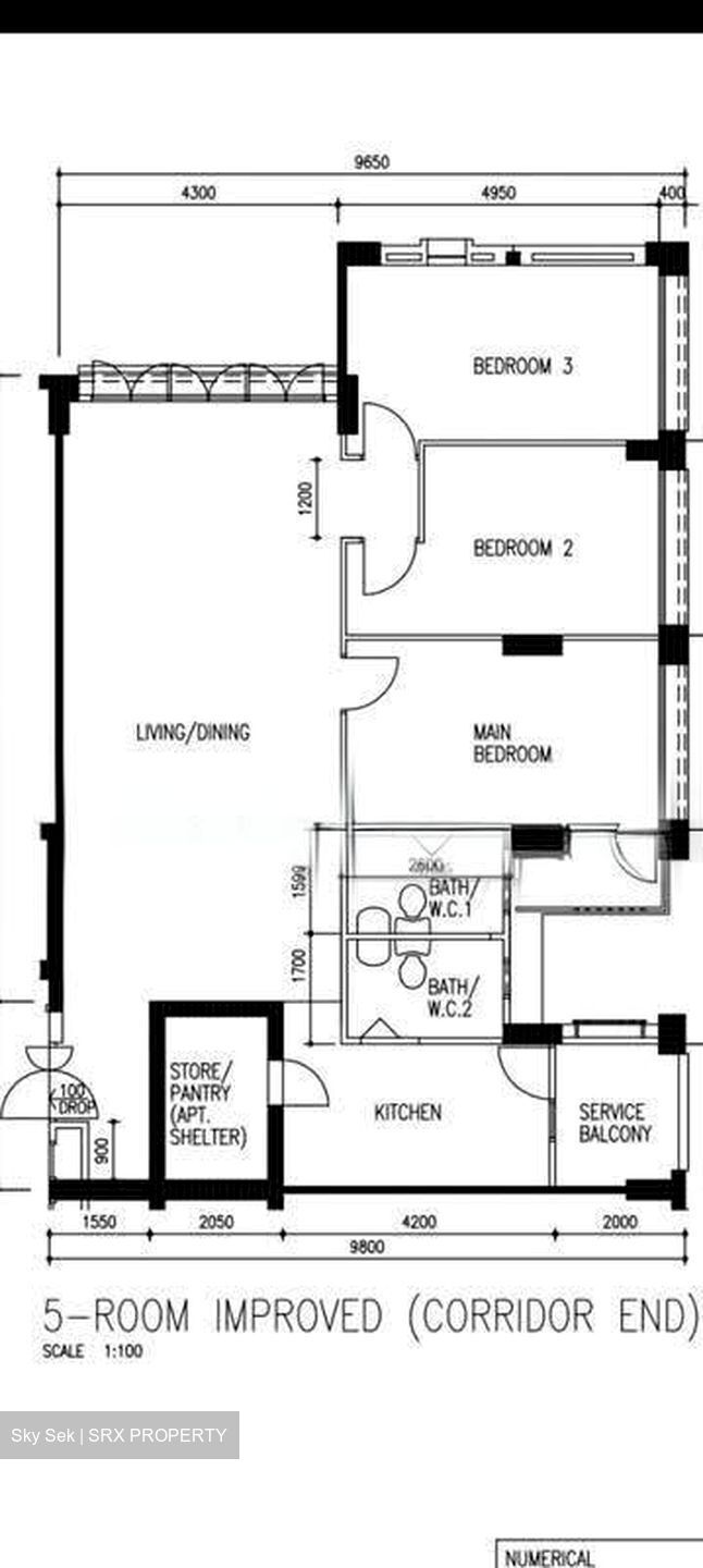 Blk 628B Woodlands Ring Road (Woodlands), HDB 5 Rooms #628867491